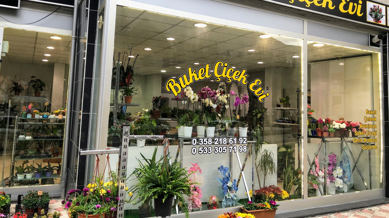 Buket Çiçek Evi — Merkez